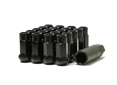 Muteki 32905B SR Series Black 12mm X 1.25mm SR48 Open End Lug Nut Set • $39.95