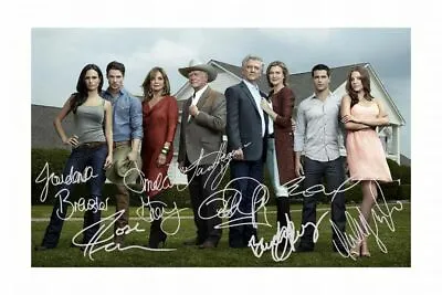 Dallas Cast Autograph Signed Photo Poster • £6.89