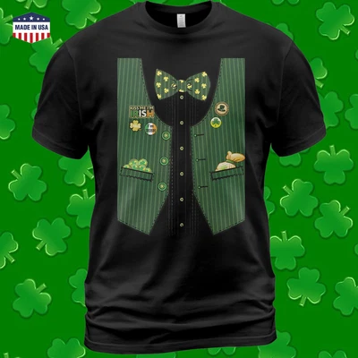 $14.36 • Buy Unisex Vest Shamrock Lucky Charm Irish St. Patricks Day