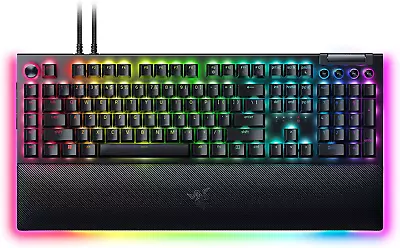 Razer Blackwidow V4 Pro Mechanical Gaming Keyboard Yellow Switch US Layout • $566.70