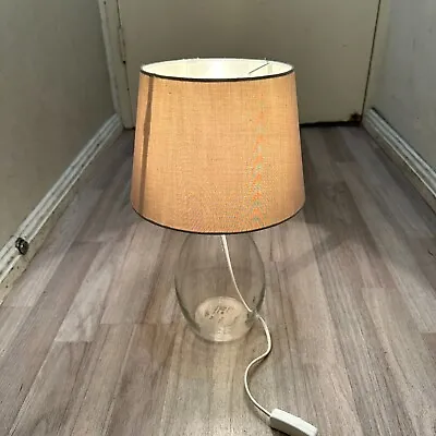 Ikea Bran Glass Base Design Table Desk Bedside Lamp Shade • $23