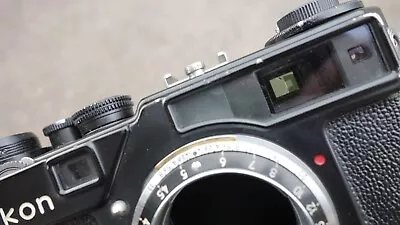 $849 • Buy Nikon SP Black  Rangefinder, Maybe Repainted, With Titanium Curtains, US SELLER