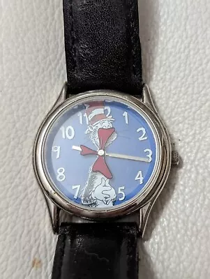 CAT IN THE HAT Watch Universal Islands Of Adventure Dr Seuss 1990s Needs Battery • $19.95