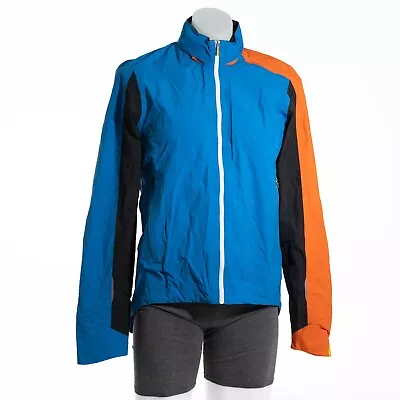 Mavic Crossmax Pro H2O Rain Jacket Men MEDIUM Blue Road Bike Mountain MTB Gravel • $34.95