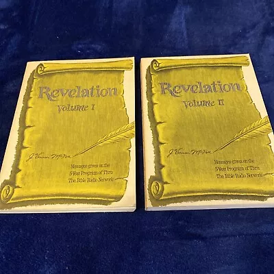 Revelation Volume 1 & 2 By J. Vernon McGee Bible Commentary • $34.29