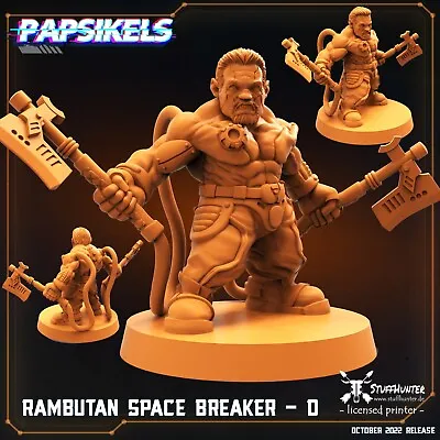 Rambutan Space Breaker D - Papsikels - Scifi Navy Grimdark Sci-Fi • $15.32