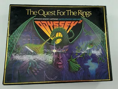 1981 Quest For The Rings | Magnavox Odyssey 2 • $36.99