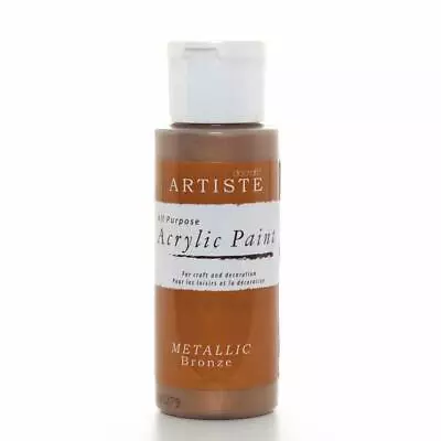£1.99 • Buy Docraft Artiste Craft Acrylic Paint Bottles 88 Colours.  Matt, Metallic Or Pearl