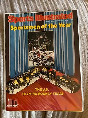 12/22/80 - SOTY - The U.S. Olympic Hockey Team Sports Illustrated Magazine • $10