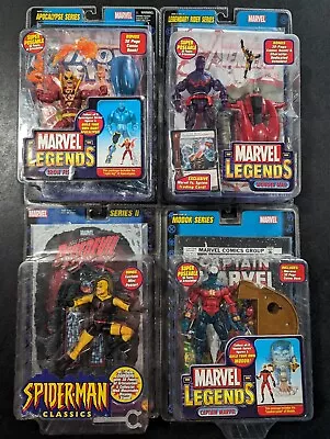 ToyBiz Spider-Man Classics/Marvel Legends Variants LOT - Yellow Daredevil +More  • $110