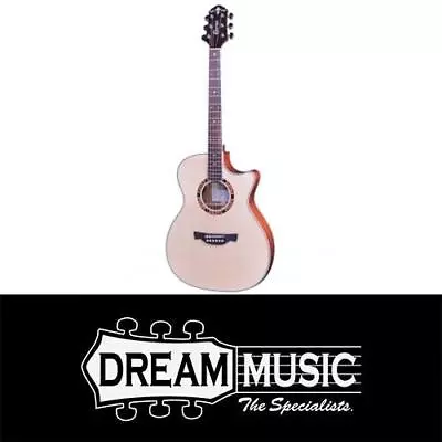 Crafter STG-T-16CE-OM Acoustic Electric Guitar - HUGE SAVINGS $350 OFF RRP$1399! • $1049