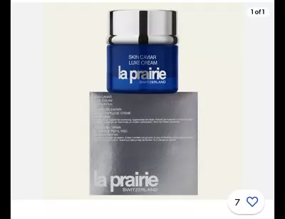 La Prairie Skin Caviar Luxe Cream Luxurious Anti Aging Wrinkles Face Cream 1.7 O • $129.99