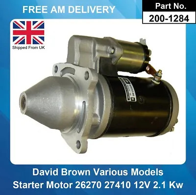 Starter Moto For David Brown  26270 27410 Lister Engines SR2 ST1 ST2 ST3 • £179