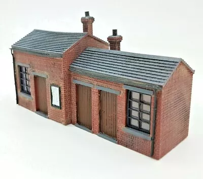 Lineside Small Hut Office Workshop  Oo Gauge Works With Hornby & Bachman • £16.99