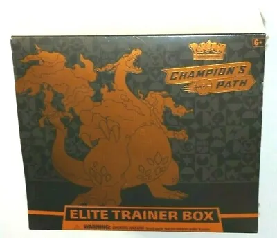 $124.99 • Buy Pokemon TCG Champion's Path Elite Trainer Box SEALED Gigantamax Charizard Packs