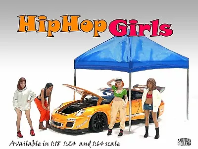 American Diorama 1:18 Scale Figure Bundle- Hip Hop Girls - Set Of 4 Figures • $37.99