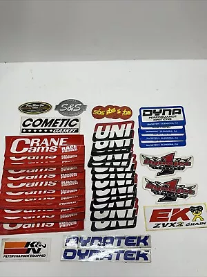 $19.99 • Buy LOT 40 Tool Box, Helmet, Window Stickers From Robison Harley Davidson Dealership