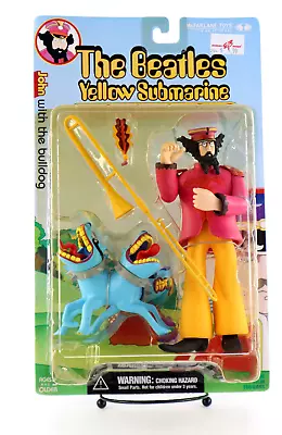 McFarlane Beatles Yellow Submarine Sgt. Pepper John Lennon W/The Bulldog NEW • $24.99