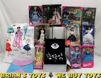 Barbie/Doll Lot Of 12: Munsters Teacher Wizard Of Oz I Love Lucy & More NR • $205.03