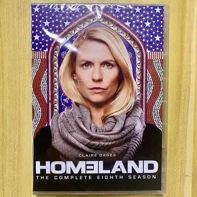 Homeland Season 8 (eight) 4 Disk Set Claire Danes • £12