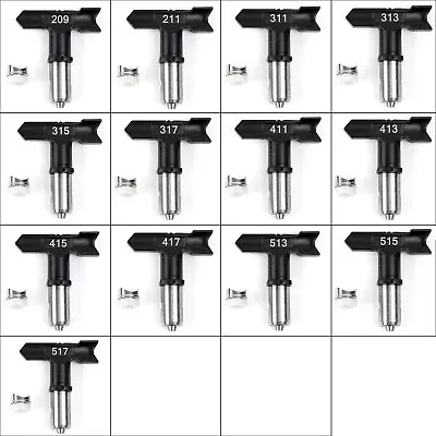 New Airless Spray-Tips Parts For Wagner Paint Sprayer Nozzle #209 #211 #311 #313 • $11.25