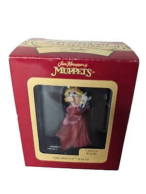Carlton Cards Heirloom - 1993 Miss Piggy's Waltz -Muppets Christmas Ornament-NEW • $12.95