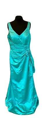 £22 • Buy Pretty Maids Mint Green Prom Bridesmaid Party Dress - Size 12 UK - BNWT