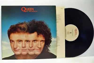 QUEEN The Miracle LP EX+/EX PCSD 107 Vinyl Album With Lyric Inner Uk 1989 • £25.88