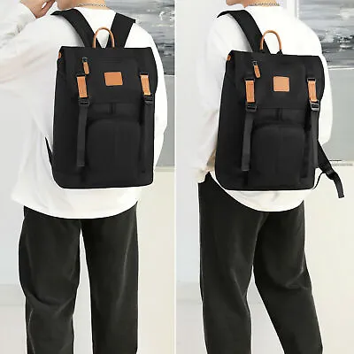 $23.97 • Buy Men Backpack USB Charging Waterproof Laptop Shoulder Bag Travel School Rucksack