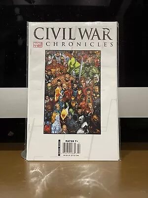 Civil War Chronicles #5 NEWSSTAND - Rare HTF (Marvel Comics 2007) NM • $19.99