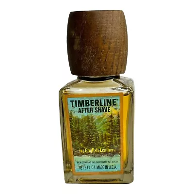 Timberline After Shave By English Leather 2 OZ Aftershave Splash USA Vintage NEW • $26.99