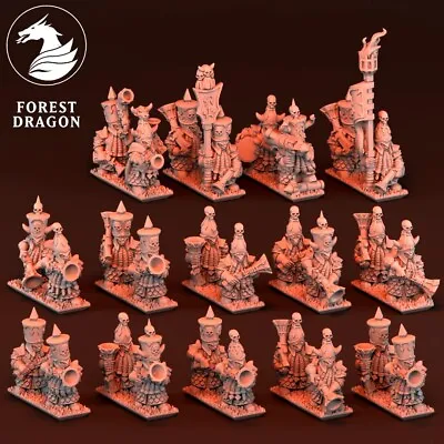 10mm Demonsmith Dwarf Units Warmaster Revoloution Minihammer Kings Of War Chaos • £6