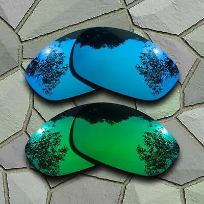 $13.59 • Buy Blue&Jade Green Polarized Lenses Replacement For-Oakley Splice