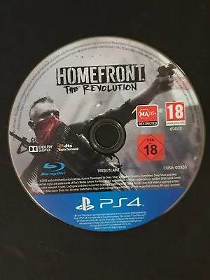 Homefront: The Revolution For PS4 (Disk Only) - Free Post • $9