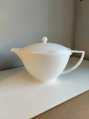 £85 • Buy Wedgwood Jasper Conran White 1200ml Lidded Teapot ~ New & Unused