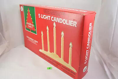 Vintage 5 Light Candolier (Bulbs Not Included)3 • $10.95