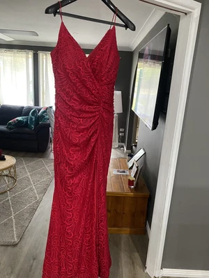 $75 • Buy Red Formal Dress Size 10