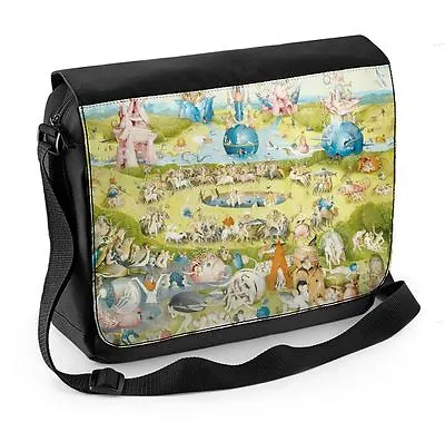 Hieronymus Bosch Garden Of Earthly Delights Laptop Messenger Bag • $27.65