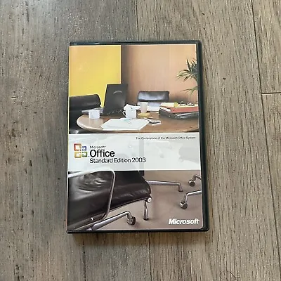 Microsoft Office Standard Edition 2003 (Retail) With Key Booklet FREE SHIPPING • $22.99