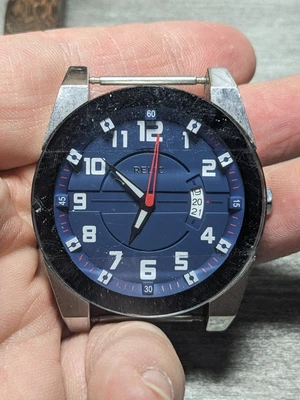 $17.99 • Buy Relic By Fossil Men's Jake Stainless Steel Analog-Quartz Dial Only Works