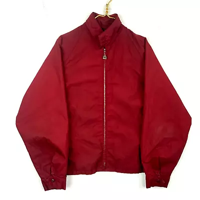 Vintage Pacific Trail Jacket Large Red Full Zip Windbreaker 70s 80s • $39.99