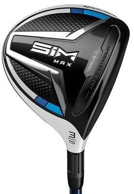 $231.75 • Buy TaylorMade Golf Club SIM MAX 18* 5 Wood Regular Fujikura Ventus Blue FW 5