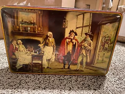 Vintage George W. Horner Toffee Tin - RARE- 1930's - The Wayside Inn - 5.5x 9 In • $30