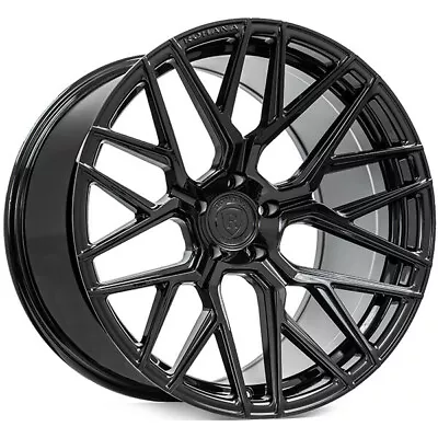 4ea 19x9.5  Rohana Wheels RFX10 Gloss Black Rims (S9) • $2200