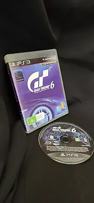 Gran Turismo 6 (PlayStation 3 2013) Pre Owned VGC • $19.95