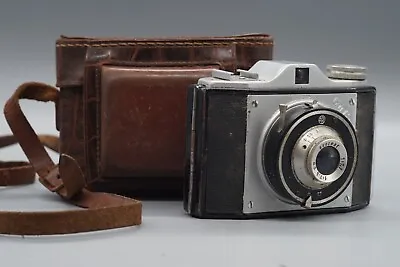 Goldammer GU Go Early Post War West German 120 Film Camera With Case (0356) • £10
