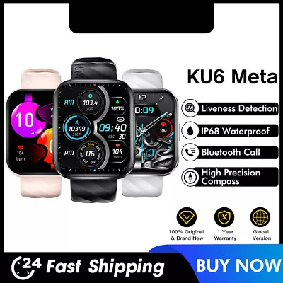 Smart Watch Exquisite Dial With Compass Bluetooth Call Liveness Detection New • $81.02