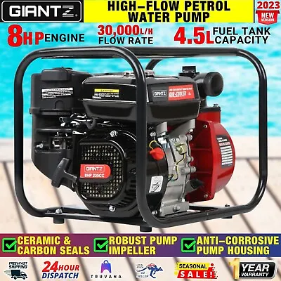 Fire Fighting Water Transfer Pump Firefighter High Fighter Petrol Irrigation 8hp • $244.27