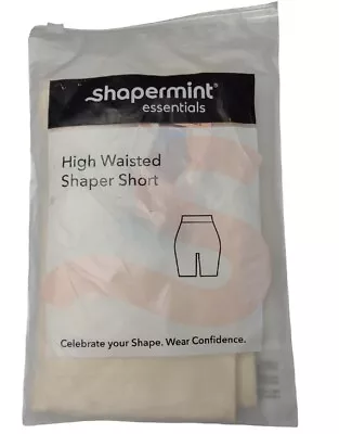 Shapermint Essentials Women's High Waisted Shaper Short Beige M/L • $18.49