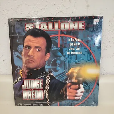 Judge Dreed Stallone. Laserdisc Wide Screen. Sealed. ML1 • $25